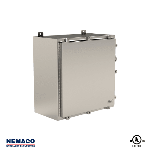 Nemaco FlexBox 4X NEMA 4X stainless steel junction & pull box, wall mount