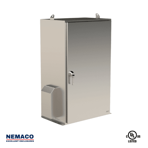 Nemaco NEMAPro 4X NEMA 4X stainless steel electrical control cabinet, free standing