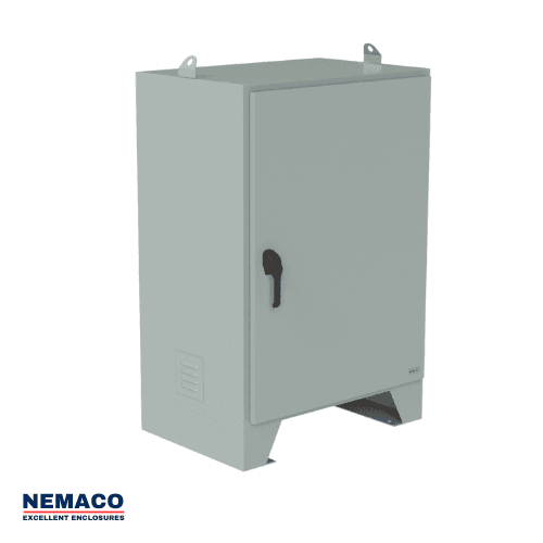 Nemaco RainPro 3R NEMA 3R galvanized steel or aluminum electrical control cabinet, floor mount