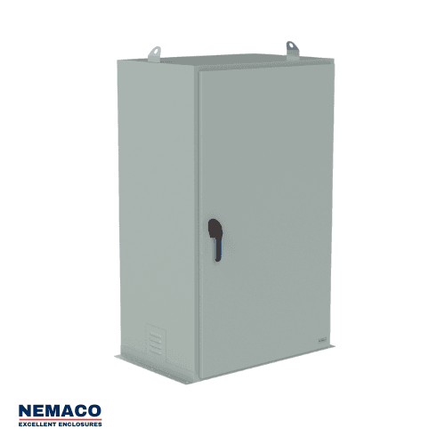 Nemaco RainPro 3R NEMA 3R galvanized steel or aluminum electrical control cabinet, free standing