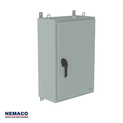Nemaco RainPro 3R NEMA 3R galvanized steel or aluminum electrical control cabinet, wall mount