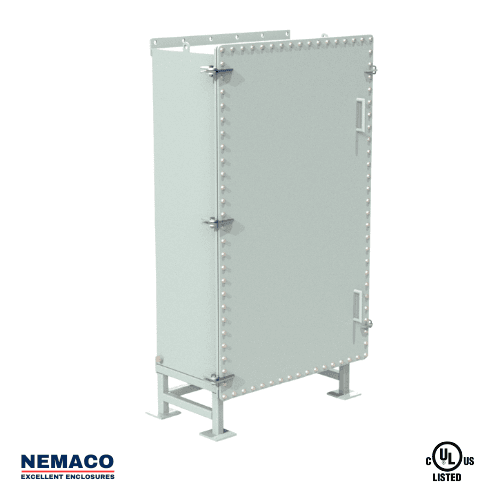 Nemaco SubPro AlumTec NEMA 6P aluminum submersible enclosure, floor mount