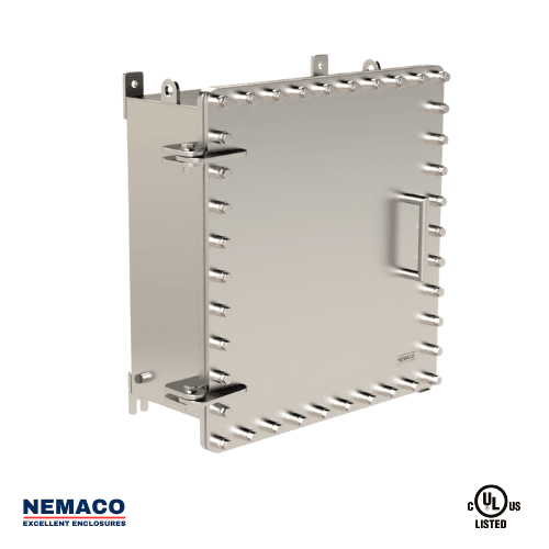 Nemaco SubPro Performance NEMA 6P stainless steel submersible enclosure, wall mount