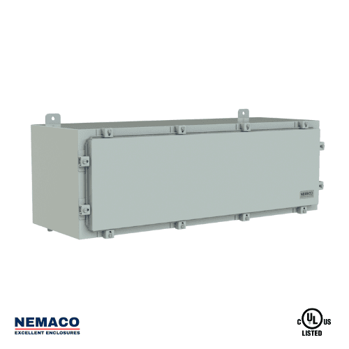 Nemaco WireGuard 4 NEMA 4 galvanized steel or aluminum wireway & trough, wall mount
